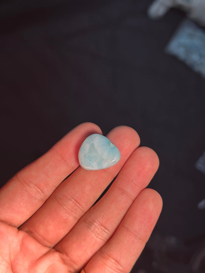 Larimar Gemstone 5.33g – Rare Ocean Blue Crystal for Relaxation & Energy Healing
