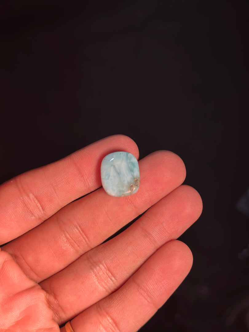 Larimar Crystal 3g – Genuine Blue Pectolite Healing Stone for Peace & Balance