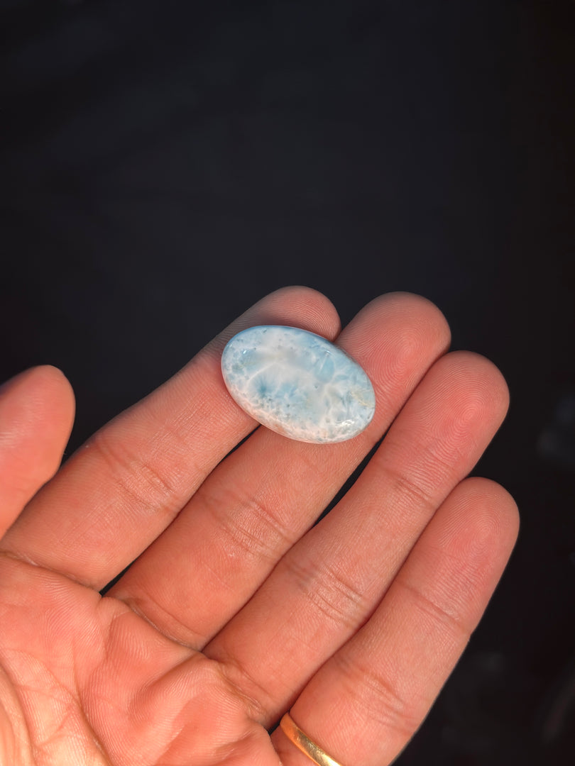 Raw Larimar Stone 6.56g – Caribbean Healing Crystal for Calmness & Emotional Balance