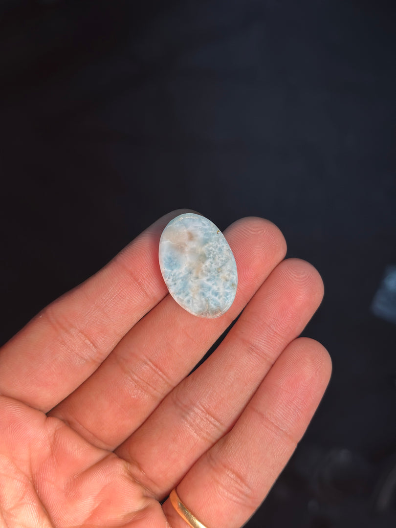 Raw Larimar Stone 6.56g – Caribbean Healing Crystal for Calmness & Emotional Balance