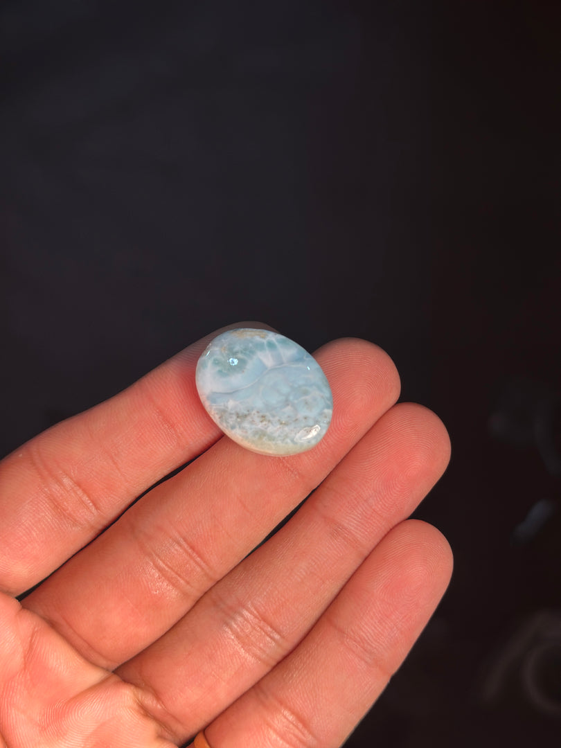 Blue Larimar Gemstone 8.3g – Natural Crystal for Calmness & Spiritual Growth