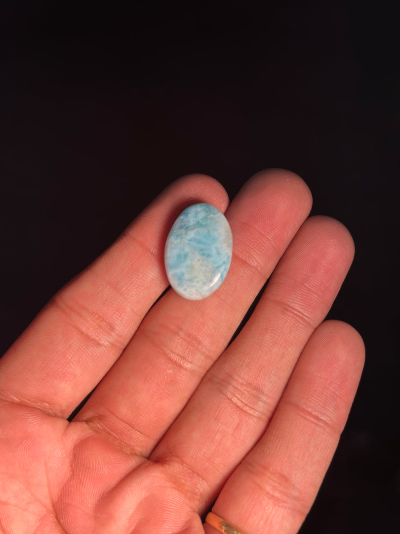 Larimar Crystal 3.65g – Premium Healing Stone for Emotional Healing & Inner Peace