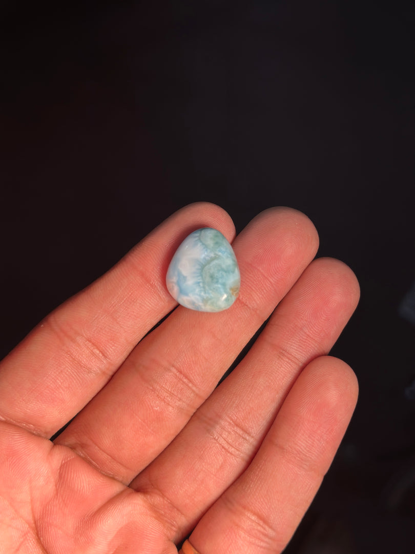 Natural Larimar Stone 3.93g – Rare Healing Crystal for Calm & Ocean Energy
