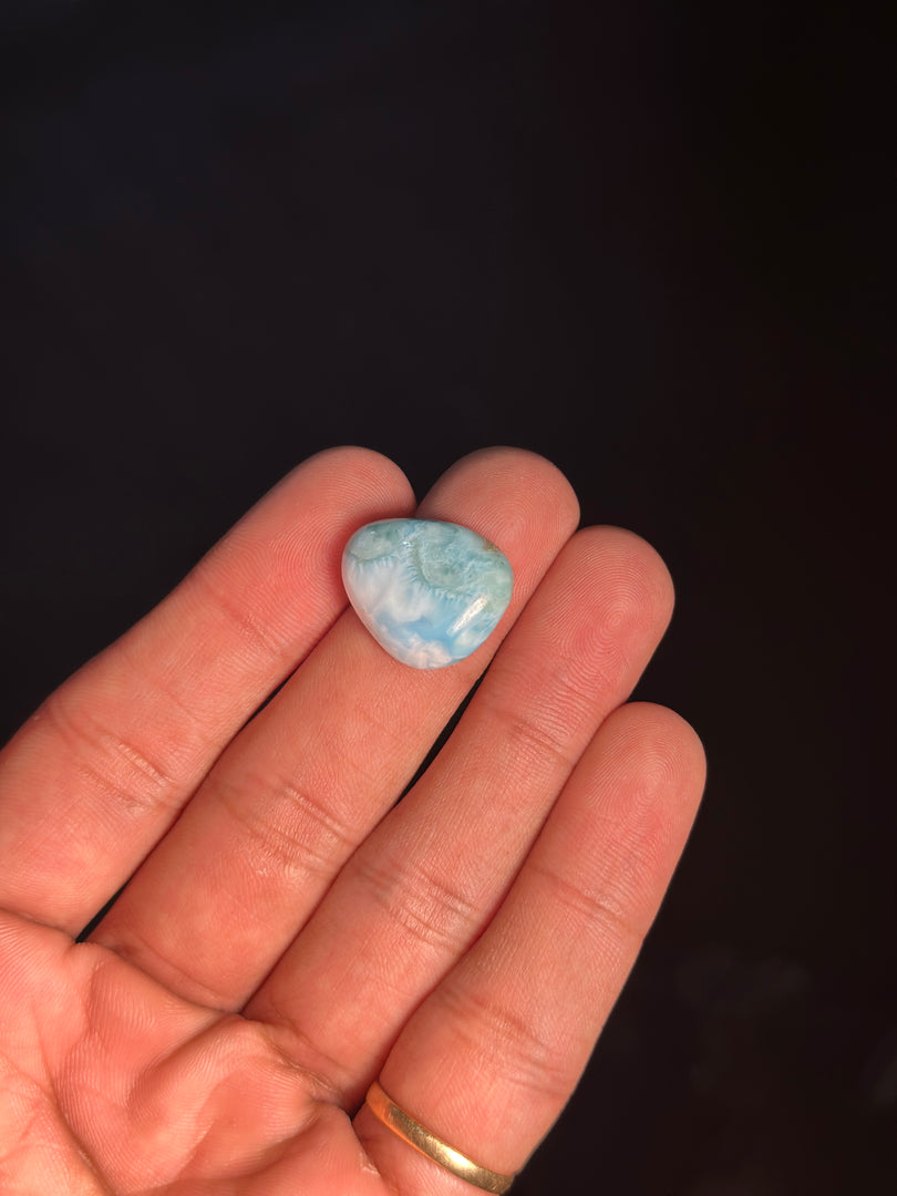 Natural Larimar Stone 3.93g – Rare Healing Crystal for Calm & Ocean Energy