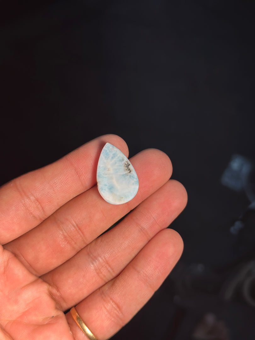 Larimar Gemstone 4.40g – Rare Ocean Blue Crystal for Relaxation & Energy Healing