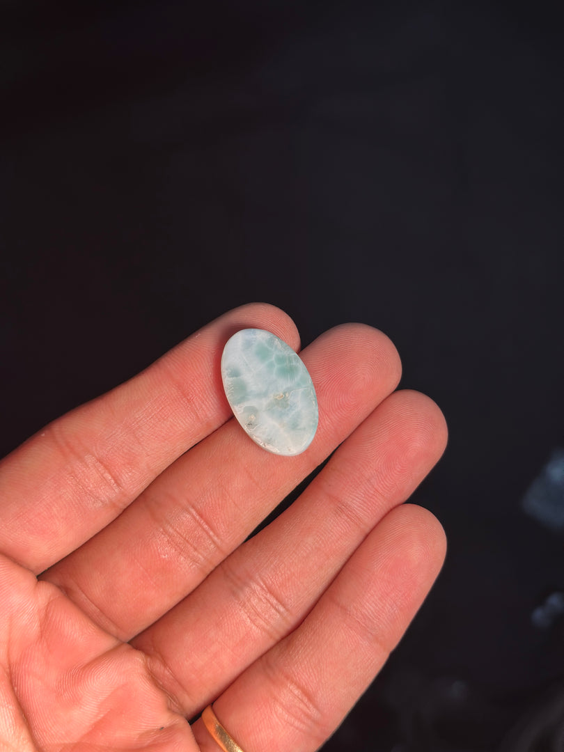 Natural Larimar Stone 4.00g – Rare Healing Crystal for Calm & Ocean Energy