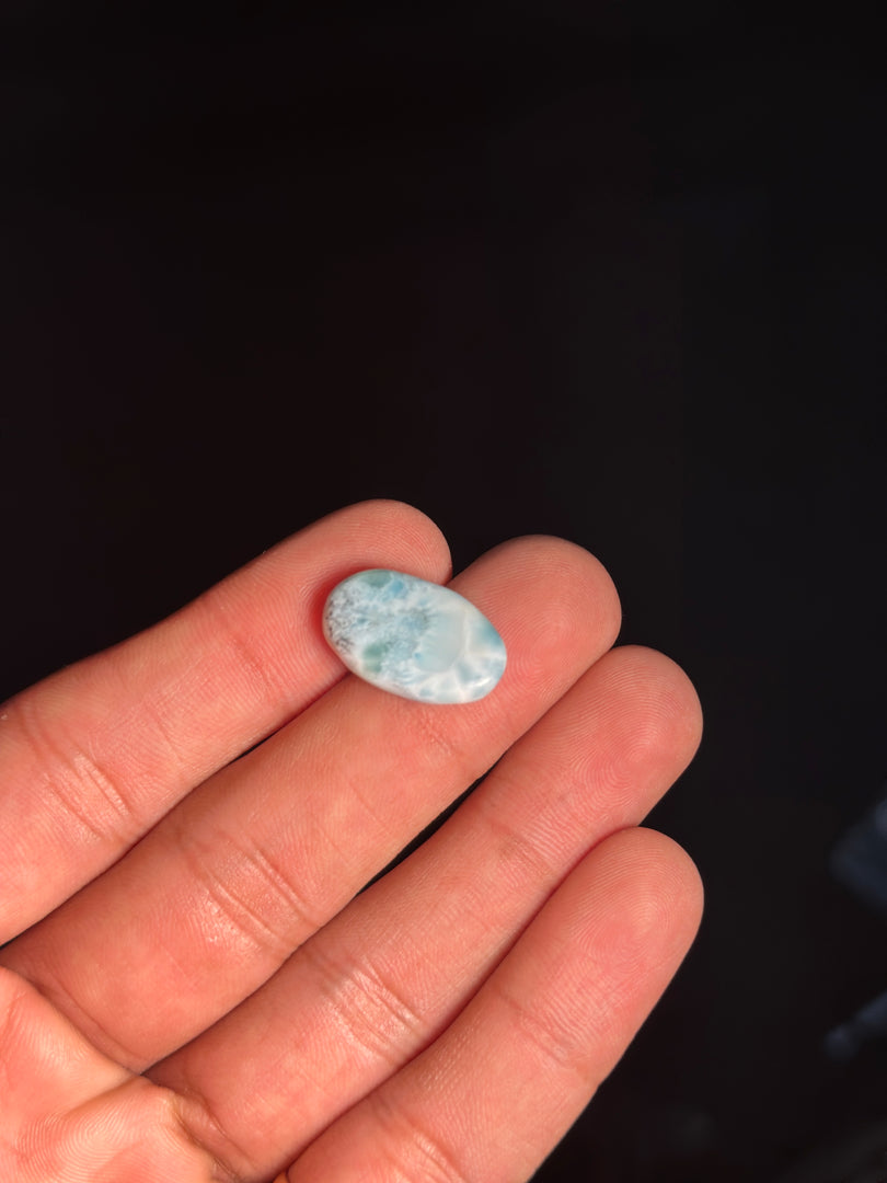 Natural Larimar Crystal 2.18g – Healing Stone for Peace, Clarity & Positive Energy