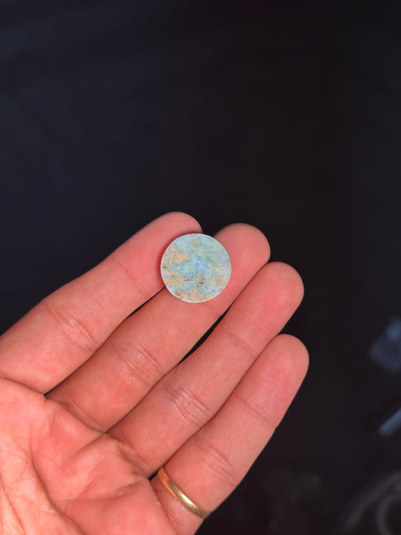 Natural Larimar Crystal 3.07g – Healing Stone for Peace, Clarity & Positive Energy