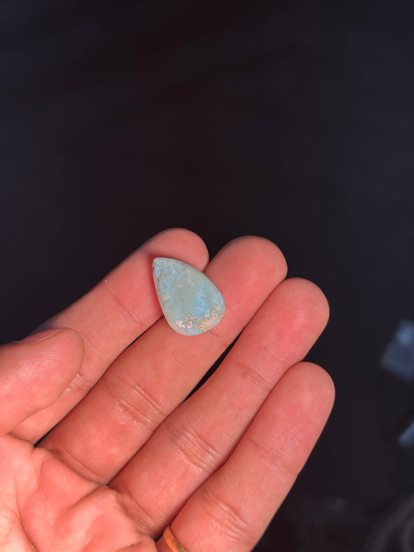 Larimar Crystal 3.15g – Premium Healing Stone for Emotional Healing & Inner Peace