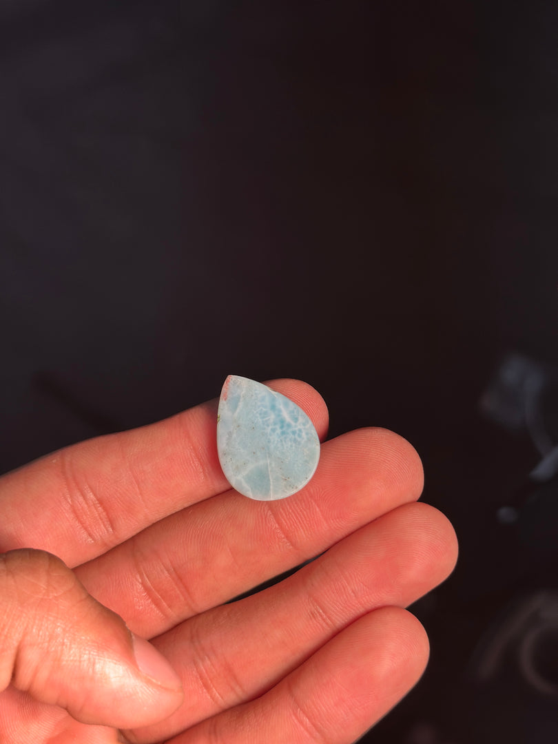 Raw Larimar Stone 4.35g – Caribbean Healing Crystal for Calmness & Emotional Balance