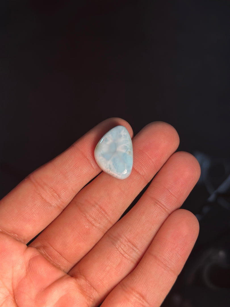 Raw Larimar Stone 4.470g – Caribbean Healing Crystal for Calmness & Emotional Balance