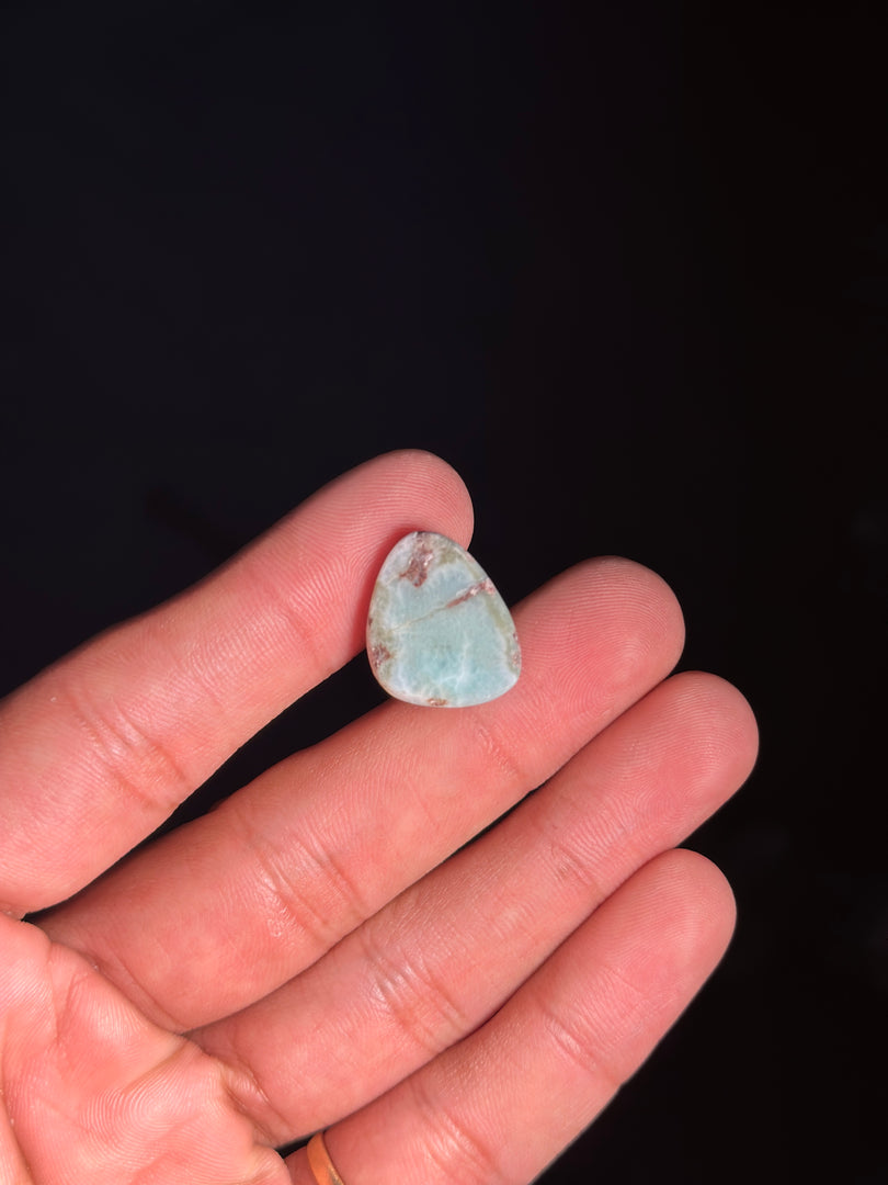 Natural Larimar Stone 3.45g – Rare Healing Crystal for Calm & Ocean Energy