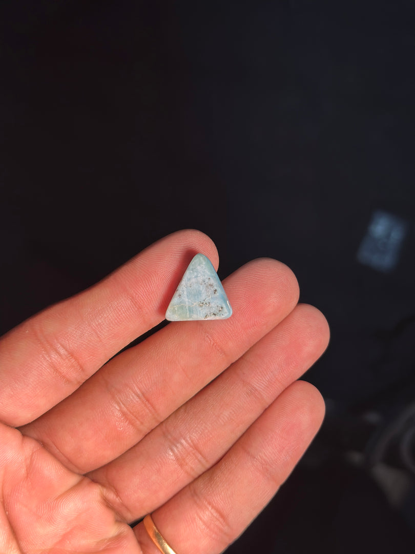 Blue Larimar Gemstone 3.19g – Natural Crystal for Calmness & Spiritual Growth