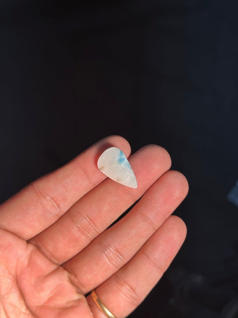 Natural Larimar Stone 2.47g – Rare Healing Crystal for Calm & Ocean Energy