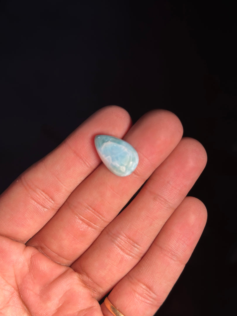 Larimar Stone 2g – Authentic Healing Crystal for Mind Balance & Stress Relief