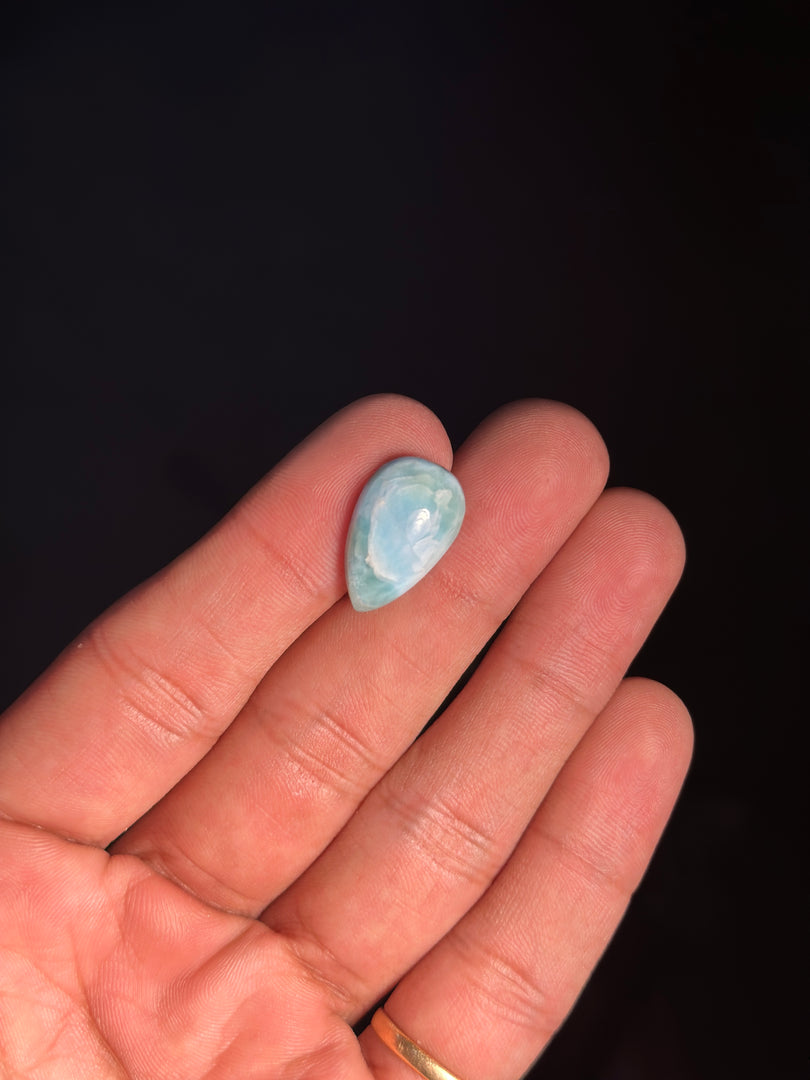 Larimar Stone 2g – Authentic Healing Crystal for Mind Balance & Stress Relief