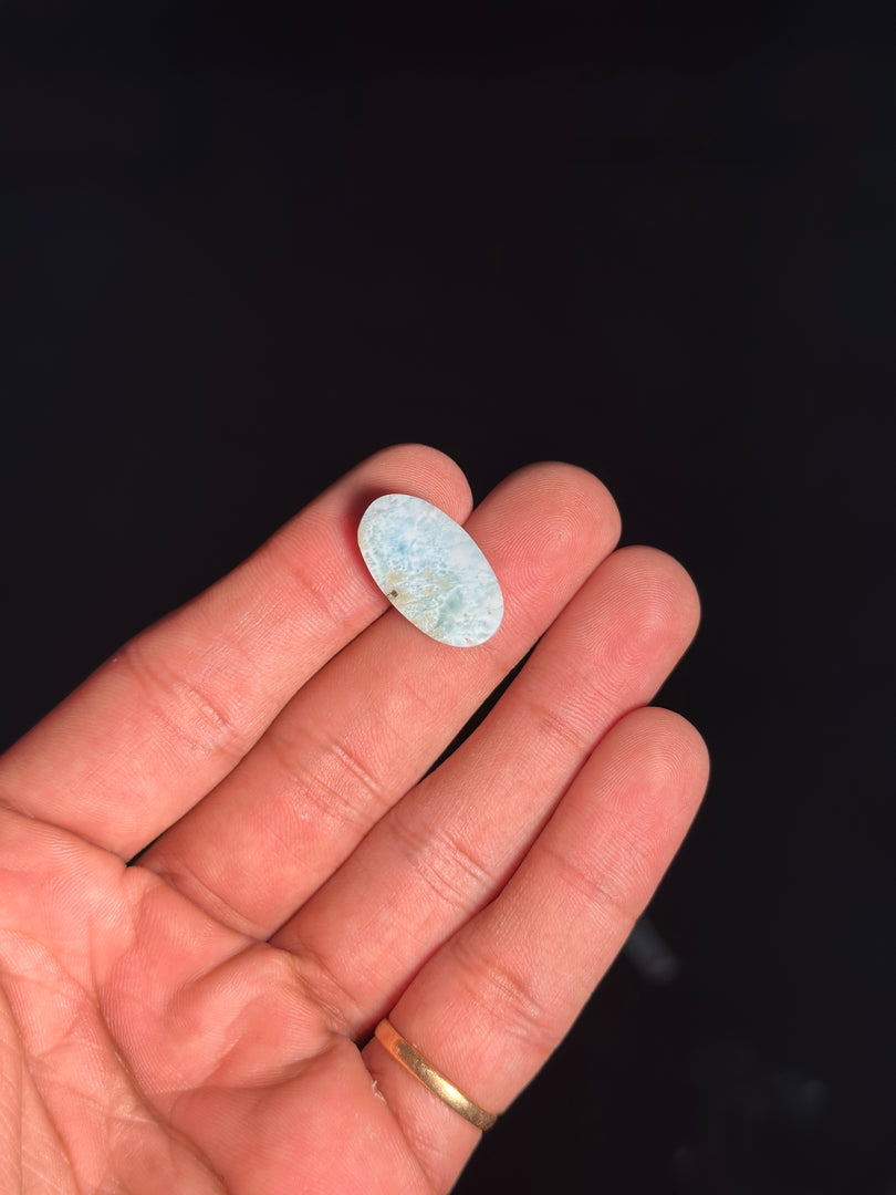 Larimar Stone 3.39g – Authentic Healing Crystal for Mind Balance & Stress Relief