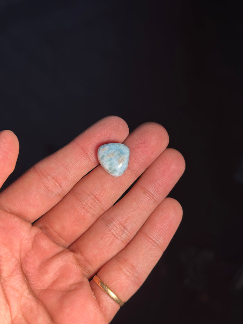 Larimar Gemstone 3.01g – Rare Ocean Blue Crystal for Relaxation & Energy Healing