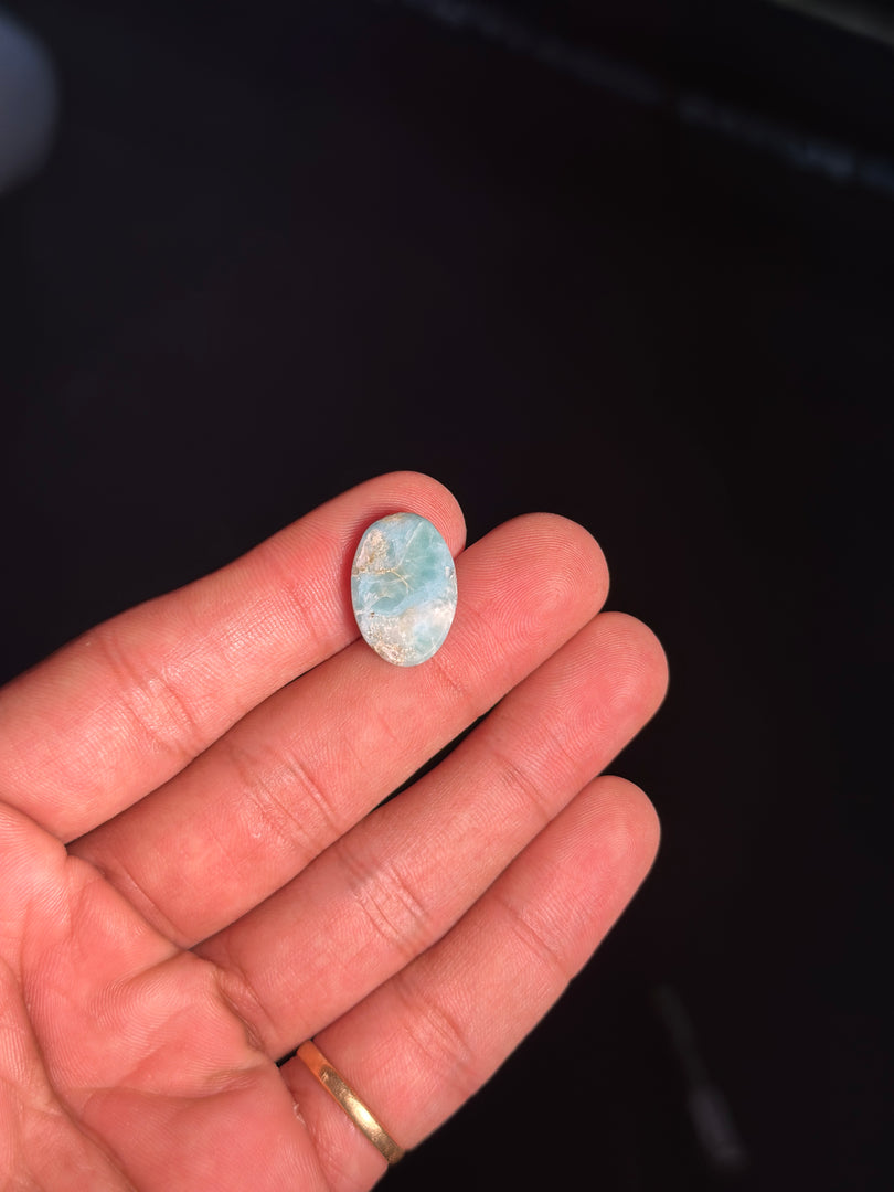 Larimar Crystal 2.53g – Premium Healing Stone for Emotional Healing & Inner Peace