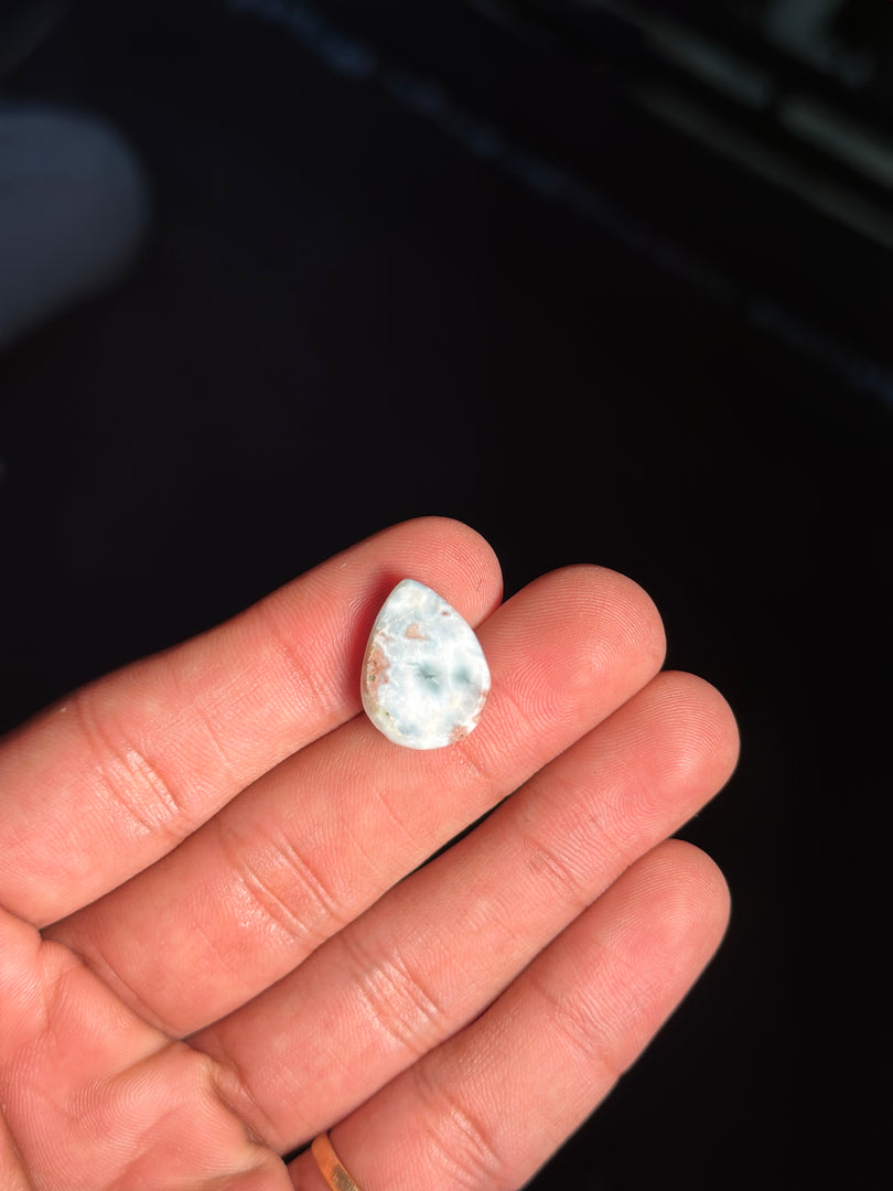 Natural Larimar Stone 2.74g – Rare Healing Crystal for Calm & Ocean Energy