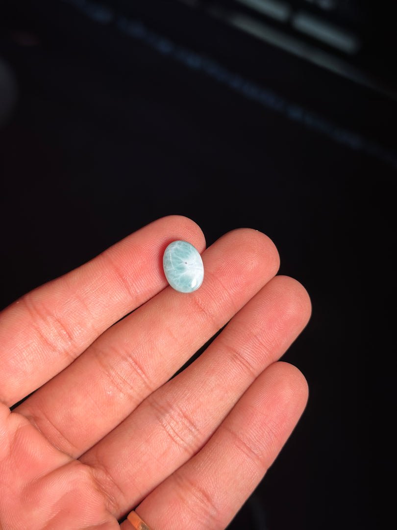 Larimar Stone 1.20g – Authentic Healing Crystal for Mind Balance & Stress Relief