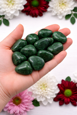 Load image into Gallery viewer, Dark Green Aventurine Tumble Stone | Luck, Prosperity &amp; Good Fortune Crystal