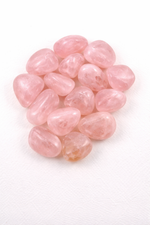 Load image into Gallery viewer, Rose Quartz Tumble Stone – Love, Harmony &amp; Relationship Healing Crystal