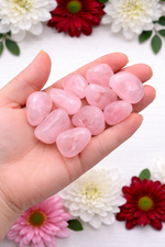 Load image into Gallery viewer, Rose Quartz Tumble Stone – Love, Harmony &amp; Relationship Healing Crystal