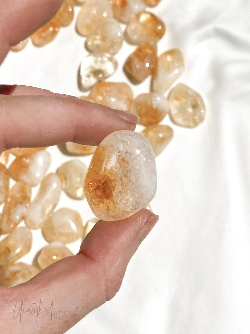 Citrine Tumble (Optimism and Abundance)
