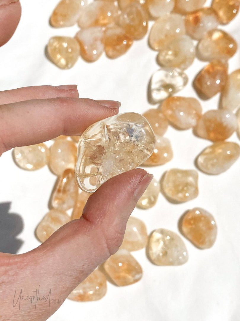 Citrine Tumble (Optimism and Abundance)