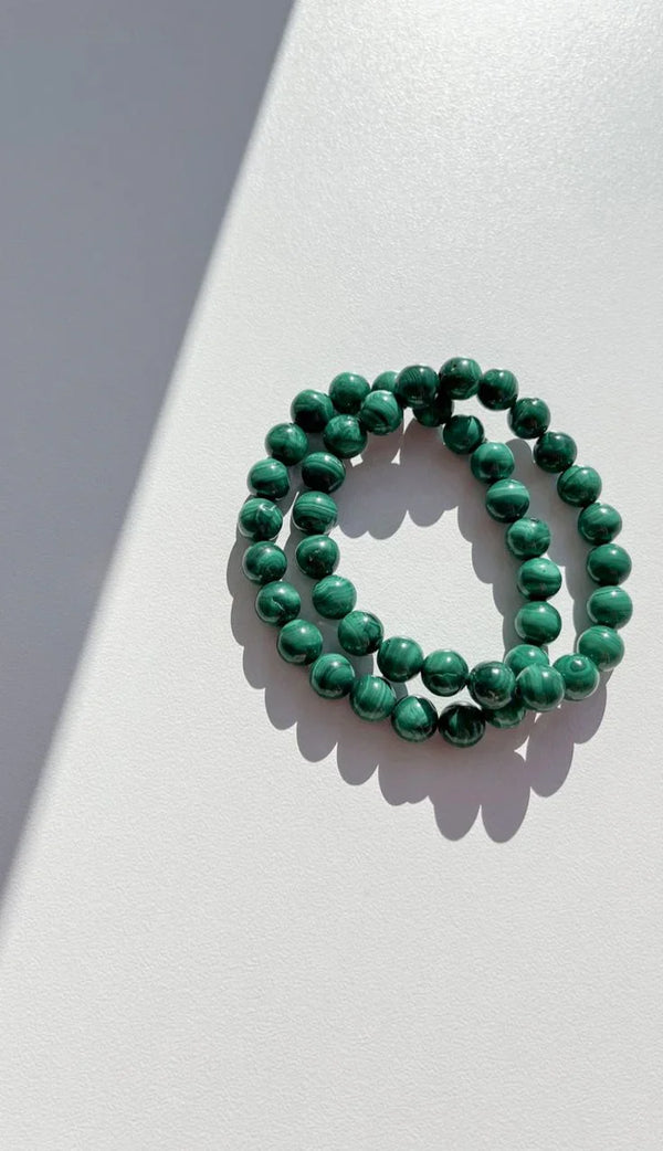 Malachite Bracelet – Vibrating Crystals, Jaipur